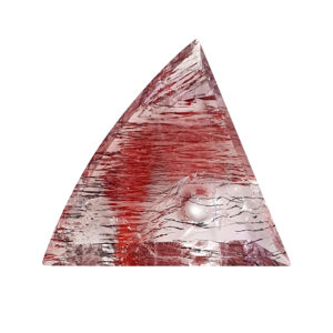 Bergkristall mit Kakoxenit 12.45 ct.