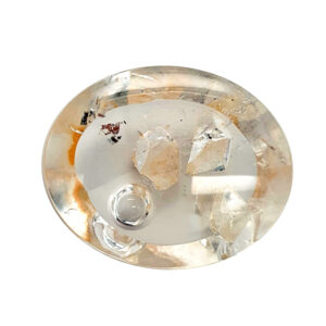 Rock Crystal with negative Crystal 63.58 ct.
