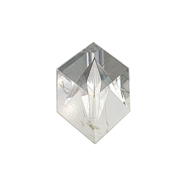 Bergkristall mit Turmalin 14.86 ct.