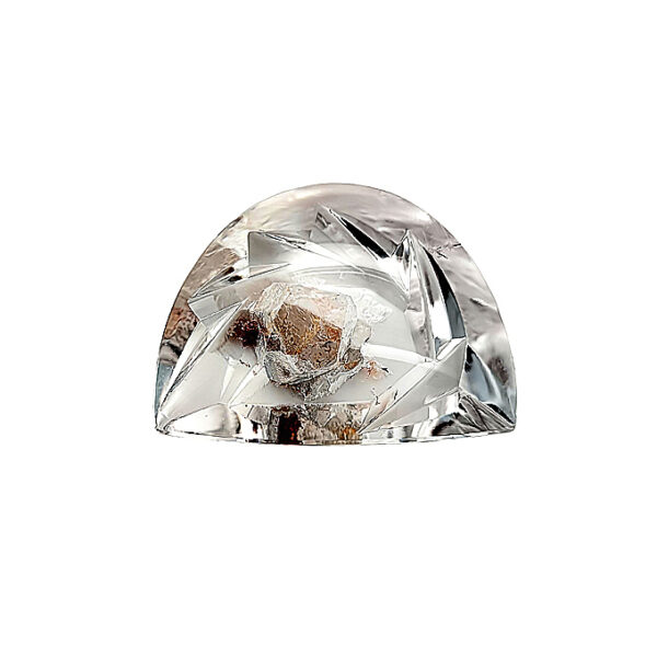 Bergkristall mit Calcit 22.76 ct.